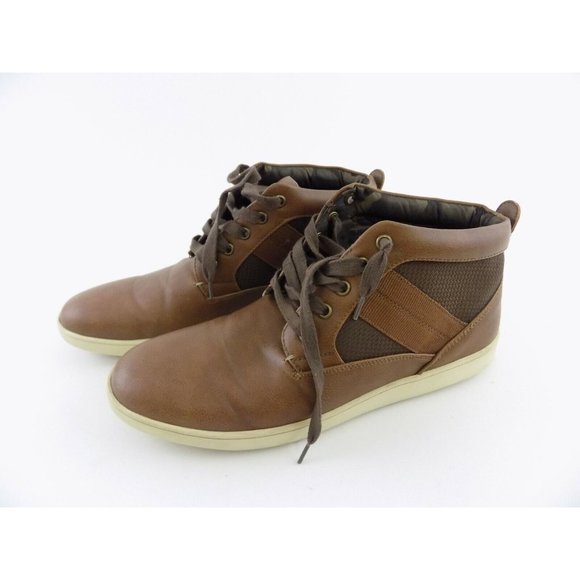 Steve Madden Frazier Brown Mens Size 8.5M Fashion Sneakers High-Top Shoes - Picture 6 of 6